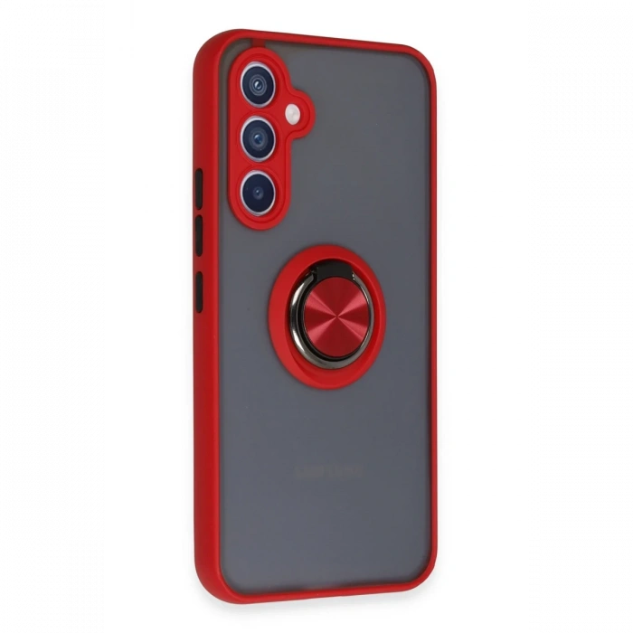 Samsung Galaxy A34 5G Kılıf Montreal Yüzüklü Silikon Kapak