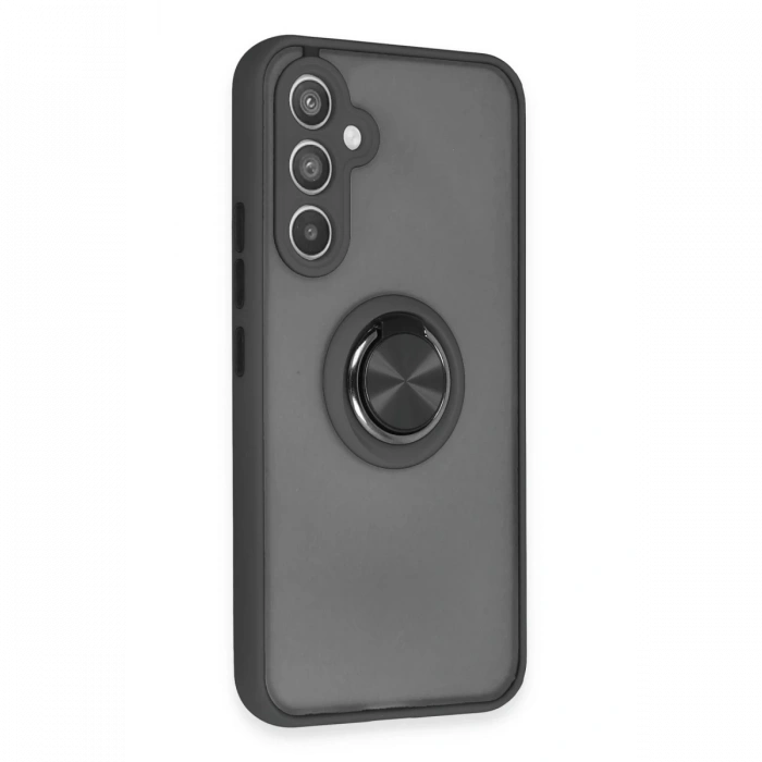 Samsung Galaxy A34 5G Kılıf Montreal Yüzüklü Silikon Kapak