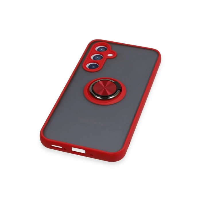 Samsung Galaxy A34 5G Kılıf Montreal Yüzüklü Silikon Kapak