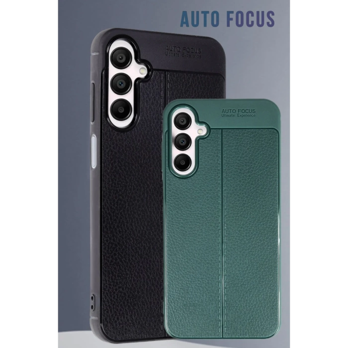 Newface Samsung Galaxy A35 5G Kılıf Auto Focus Kapak - Kırmızı