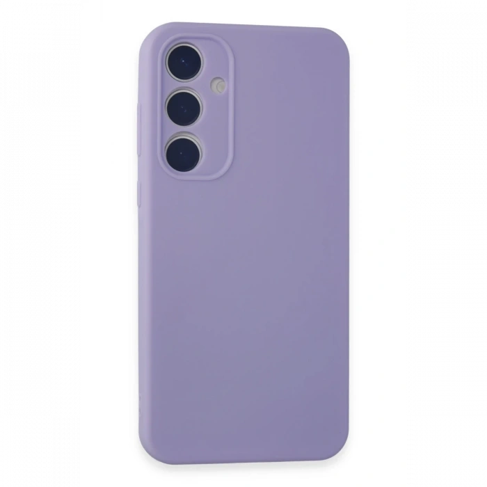 Newface Samsung Galaxy A35 5G Kılıf First Silikon - Lila