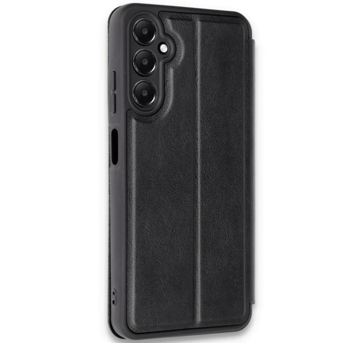 Newface Samsung Galaxy A35 5G Kılıf Flip Cover - Siyah