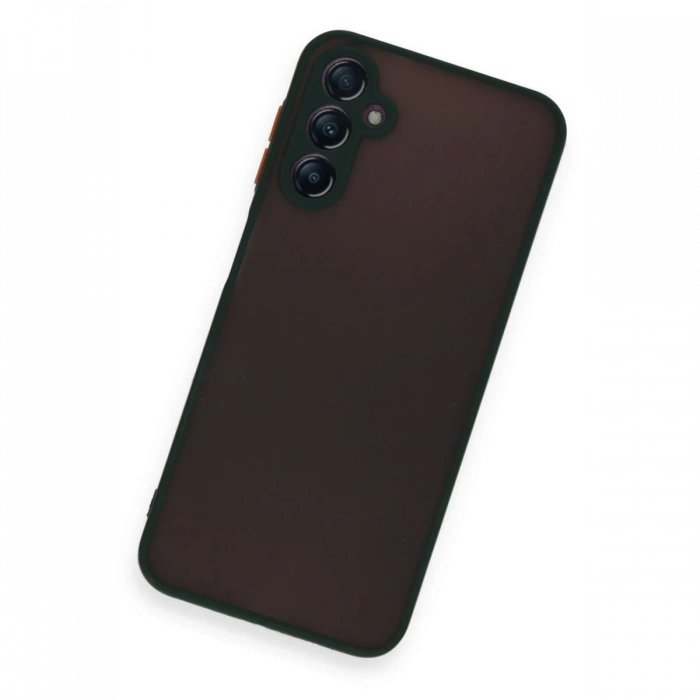 Newface Samsung Galaxy A35 5G Kılıf Montreal Silikon Kapak - Siyah