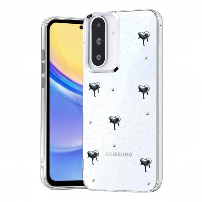 Samsung Galaxy A36 Fiyonk Desenli Kapak