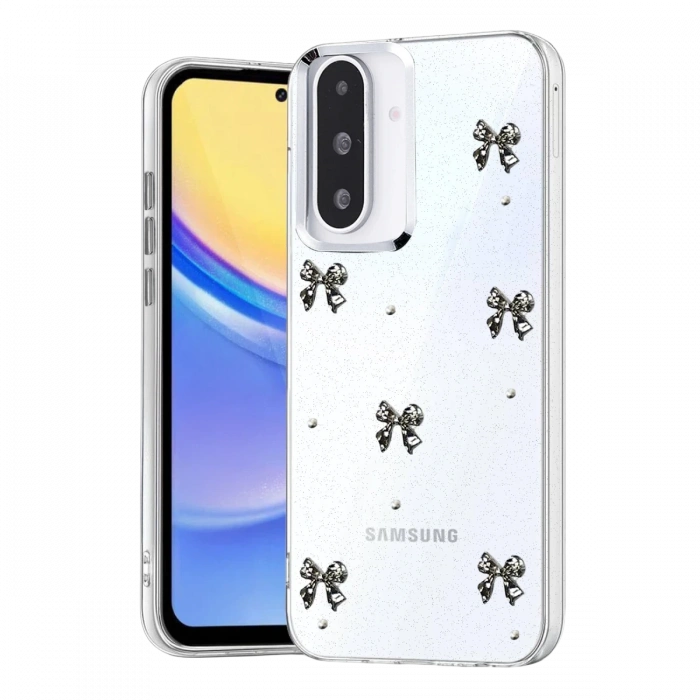 Samsung Galaxy A36 Fiyonk Desenli Kapak