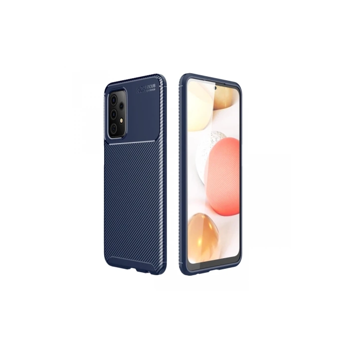 Newface Samsung Galaxy A52 Kılıf Auto Focus Karbon Kapak