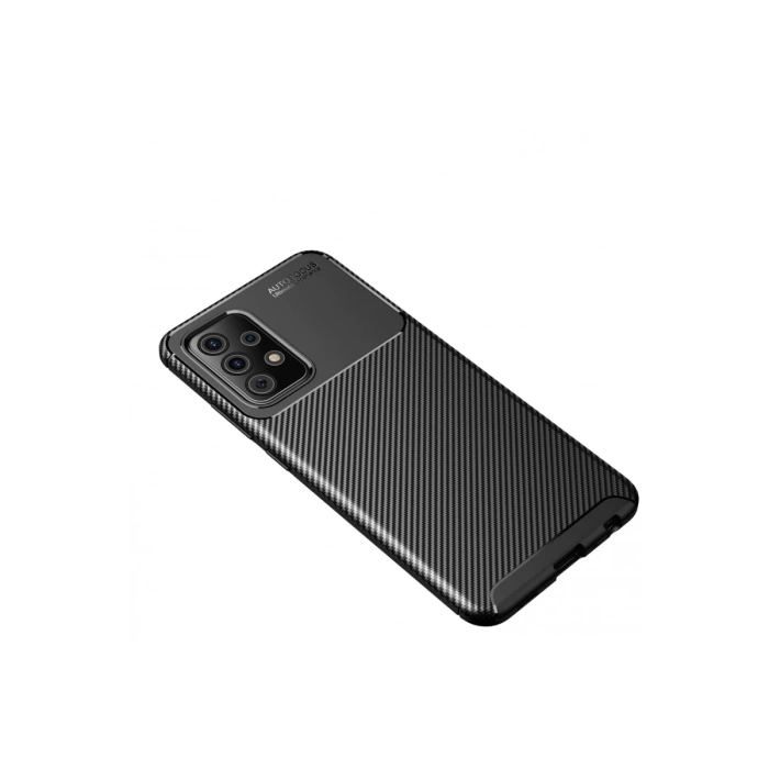 Newface Samsung Galaxy A52 Kılıf Auto Focus Karbon Kapak