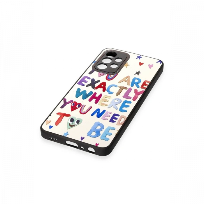 Newface Samsung Galaxy A52 Kılıf Mirror Desenli Kapak