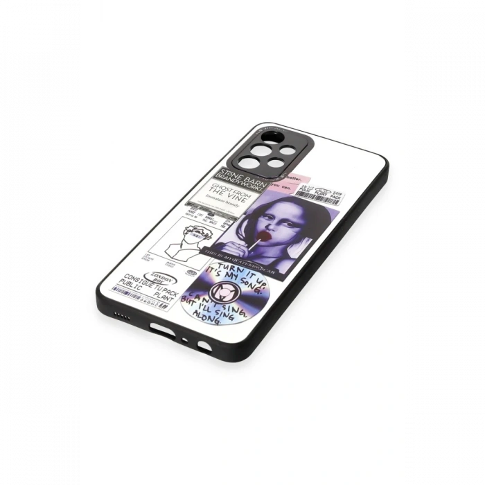 Newface Samsung Galaxy A52 Kılıf Mirror Desenli Kapak