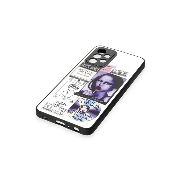 Newface Samsung Galaxy A52 Kılıf Mirror Desenli Kapak