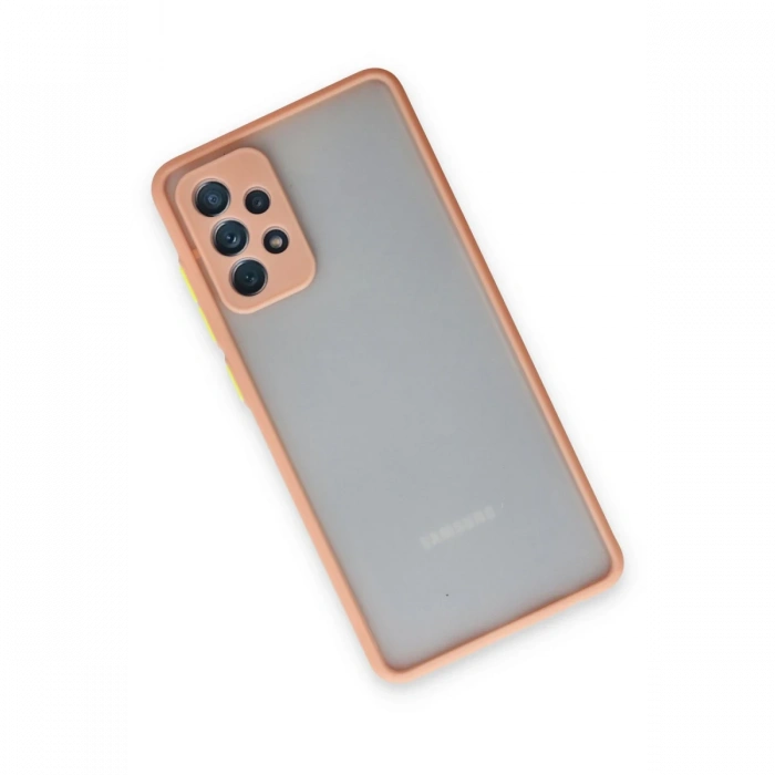 Newface Samsung Galaxy A52 Kılıf Montreal Silikon Kapak - Pembe