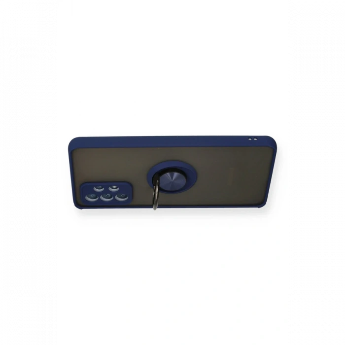 Samsung Galaxy A52 Kılıf Montreal Yüzüklü Silikon Kapak