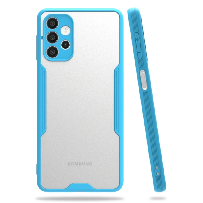 Newface Samsung Galaxy A52 Kılıf Platin Silikon