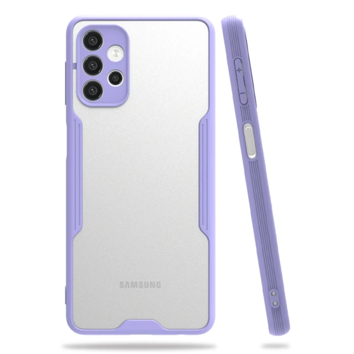 Newface Samsung Galaxy A52 Kılıf Platin Silikon
