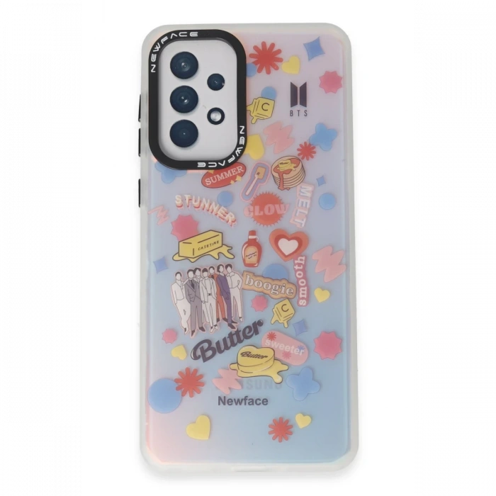 Newface Samsung Galaxy A53 5G Kılıf Estoril Desenli Kapak