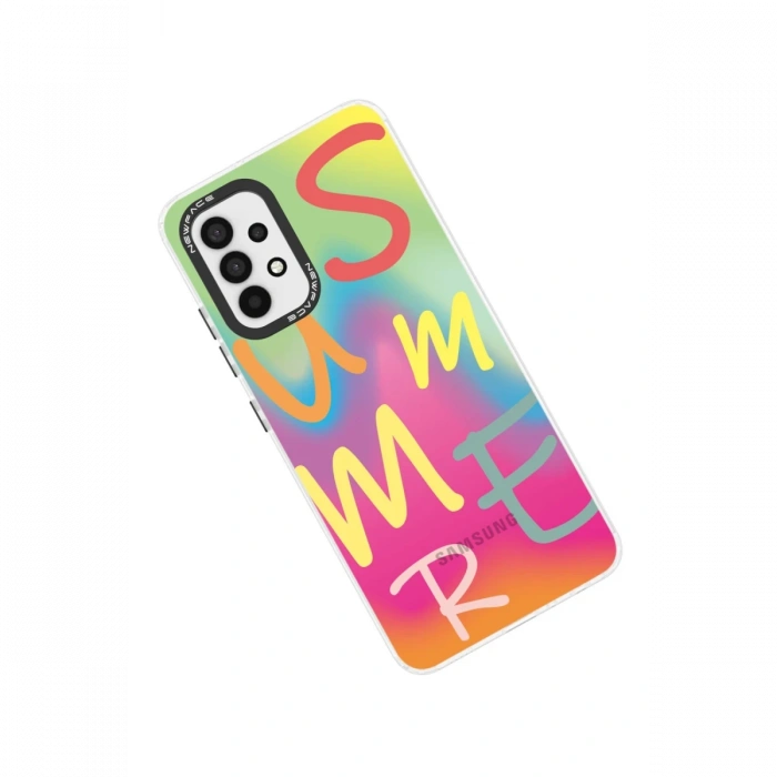 Newface Samsung Galaxy A53 5G Kılıf Estoril Desenli Kapak