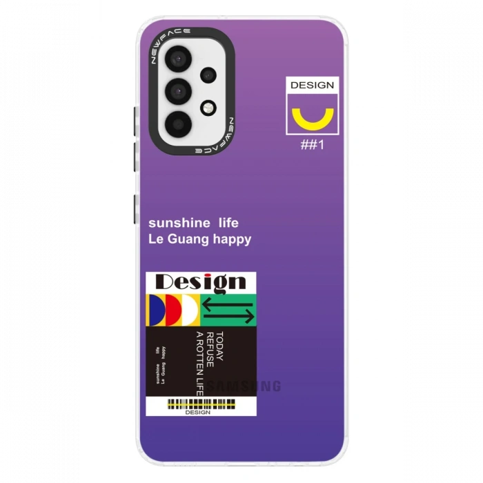 Newface Samsung Galaxy A53 5G Kılıf Estoril Desenli Kapak