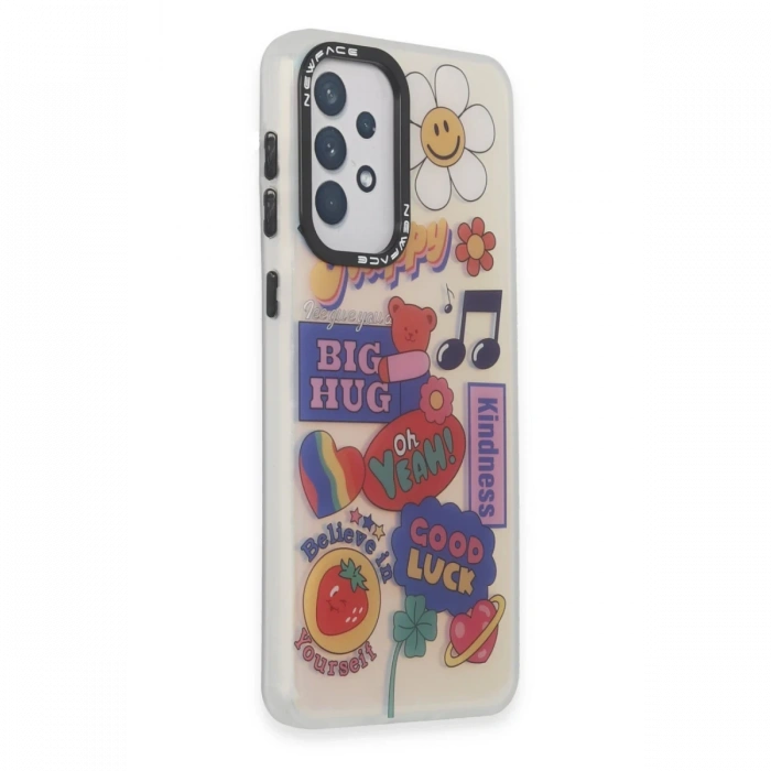 Newface Samsung Galaxy A53 5G Kılıf Estoril Desenli Kapak
