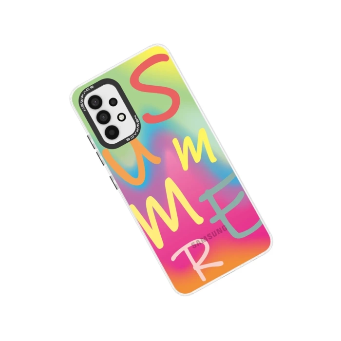 Newface Samsung Galaxy A53 5G Kılıf Estoril Desenli Kapak
