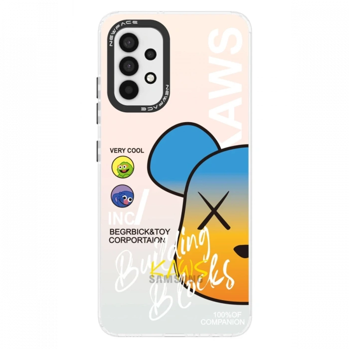 Newface Samsung Galaxy A53 5G Kılıf Estoril Desenli Kapak