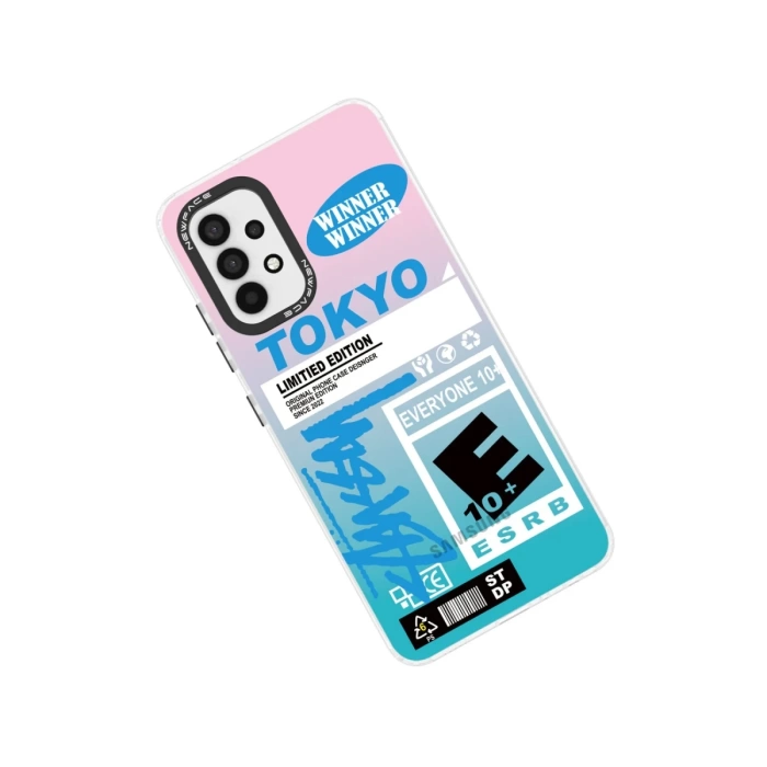 Newface Samsung Galaxy A53 5G Kılıf Estoril Desenli Kapak