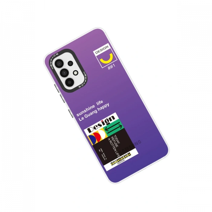 Newface Samsung Galaxy A53 5G Kılıf Estoril Desenli Kapak
