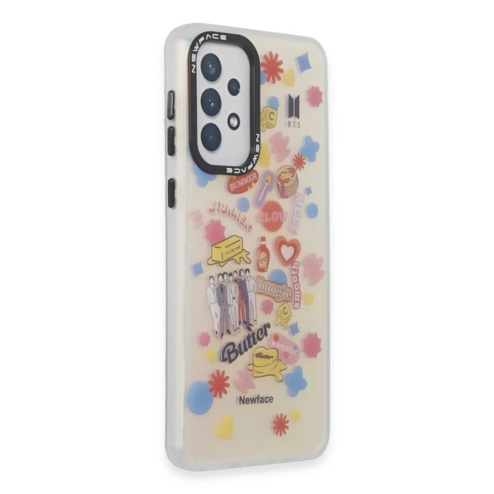 Newface Samsung Galaxy A53 5G Kılıf Estoril Desenli Kapak
