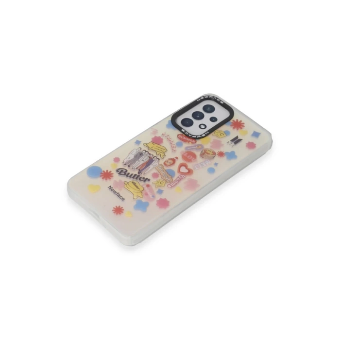 Newface Samsung Galaxy A53 5G Kılıf Estoril Desenli Kapak