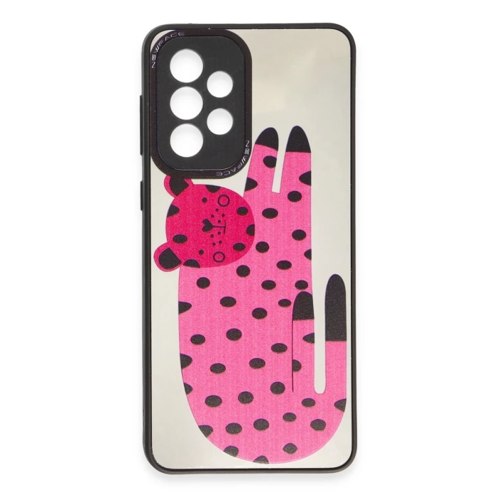 Newface Samsung Galaxy A53 5G Kılıf Mirror Desenli Kapak