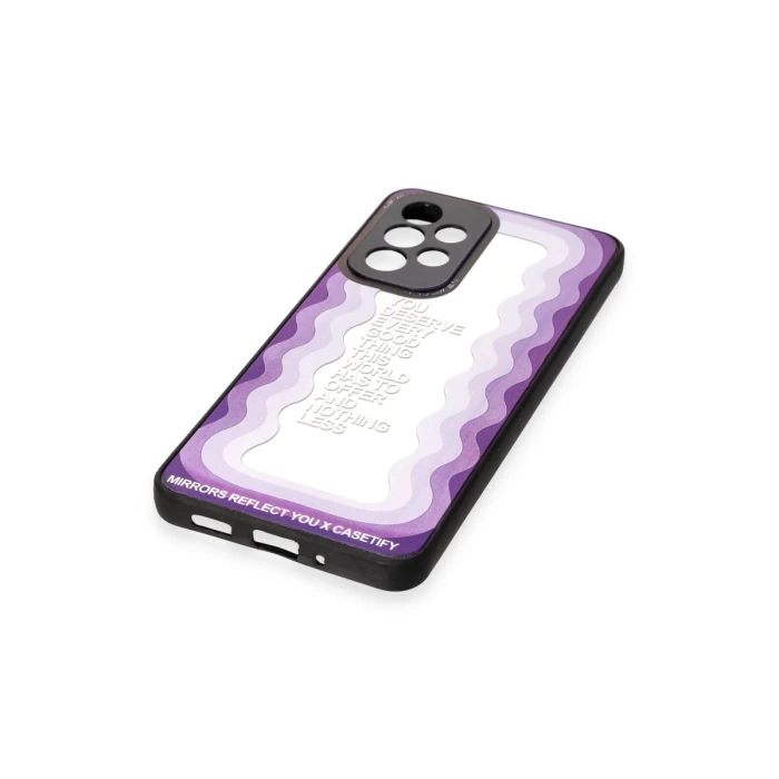 Newface Samsung Galaxy A53 5G Kılıf Mirror Desenli Kapak