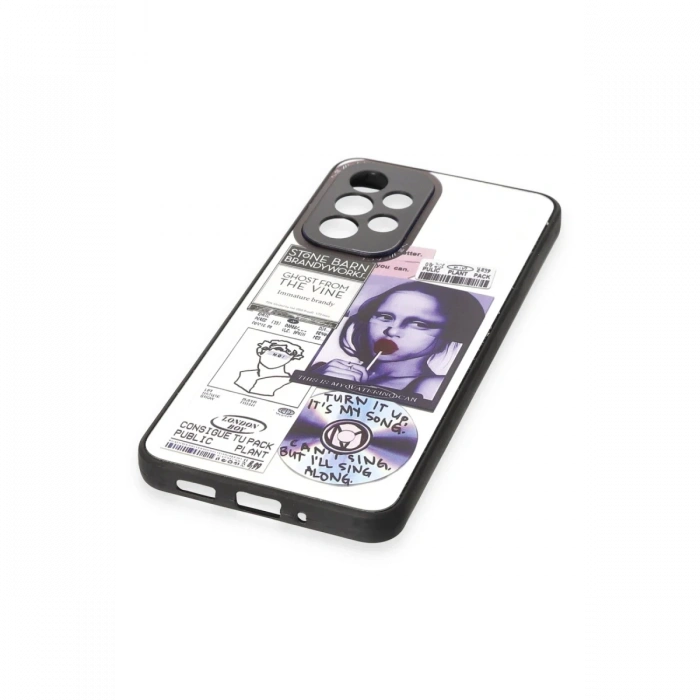 Newface Samsung Galaxy A53 5G Kılıf Mirror Desenli Kapak