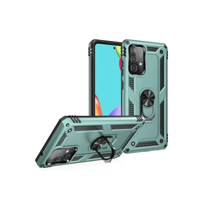 Newface Samsung Galaxy A53 5G Kılıf Sofya Yüzüklü Silikon Kapak