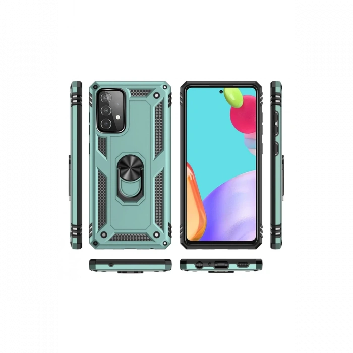 Newface Samsung Galaxy A53 5G Kılıf Sofya Yüzüklü Silikon Kapak
