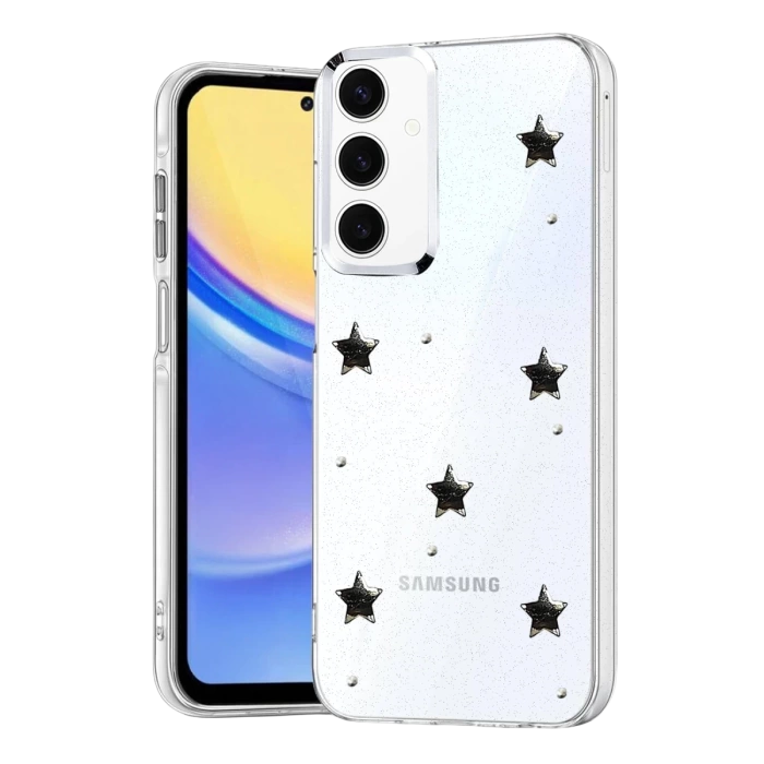 Newface Samsung Galaxy A54 5G Fiyonk Desenli Kapak