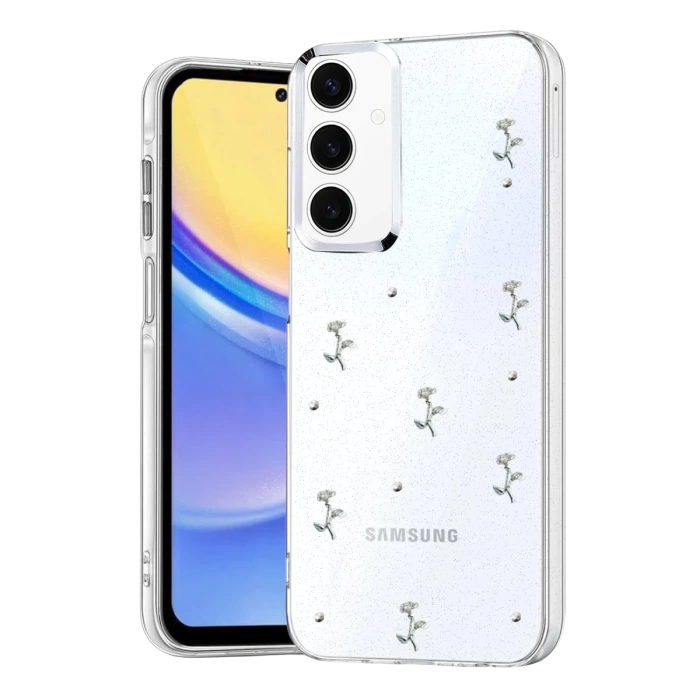 Newface Samsung Galaxy A54 5G Fiyonk Desenli Kapak