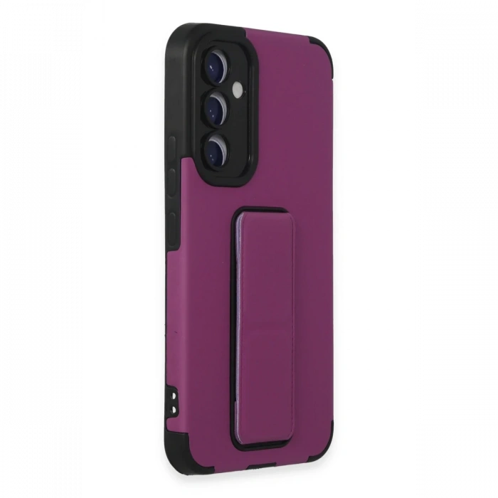 Samsung Galaxy A54 5G Kılıf Mega Standlı Silikon