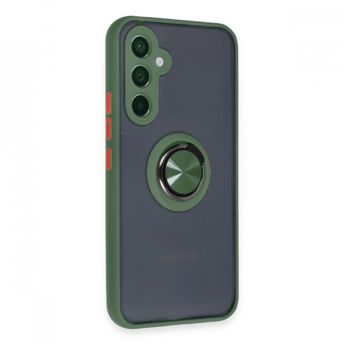 Samsung Galaxy A54 5G Kılıf Montreal Yüzüklü Silikon Kapak