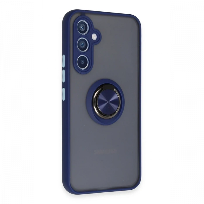 Samsung Galaxy A54 5G Kılıf Montreal Yüzüklü Silikon Kapak