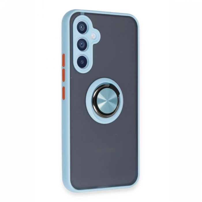 Samsung Galaxy A54 5G Kılıf Montreal Yüzüklü Silikon Kapak