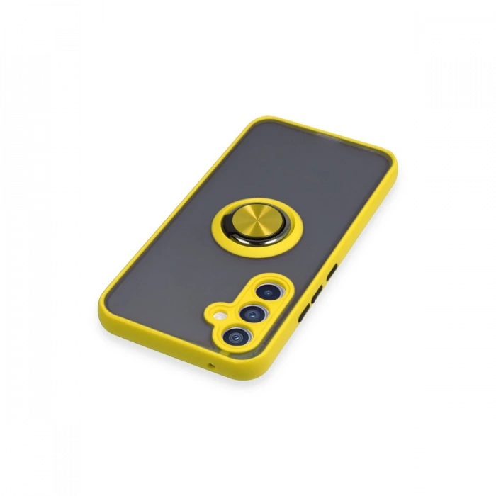 Samsung Galaxy A54 5G Kılıf Montreal Yüzüklü Silikon Kapak