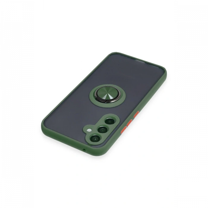 Samsung Galaxy A54 5G Kılıf Montreal Yüzüklü Silikon Kapak