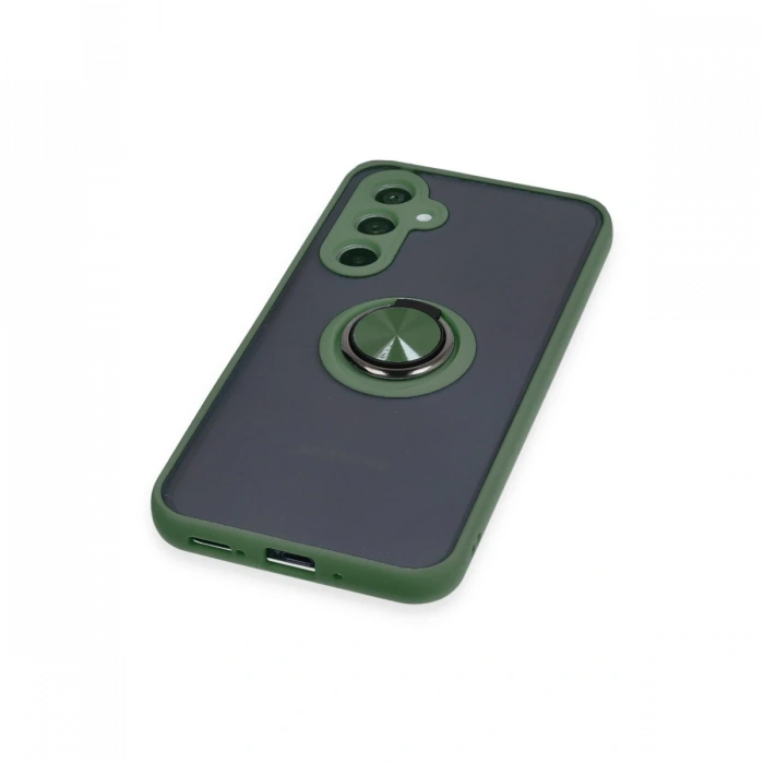 Samsung Galaxy A54 5G Kılıf Montreal Yüzüklü Silikon Kapak