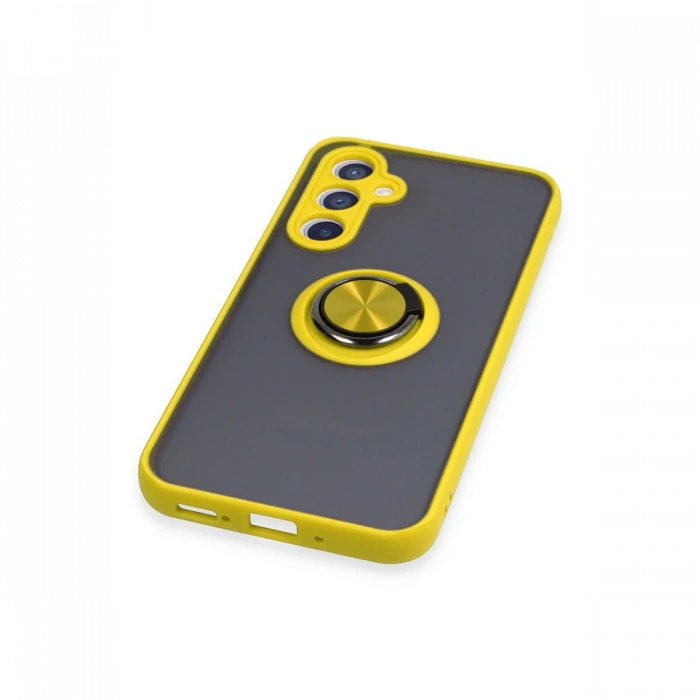 Samsung Galaxy A54 5G Kılıf Montreal Yüzüklü Silikon Kapak