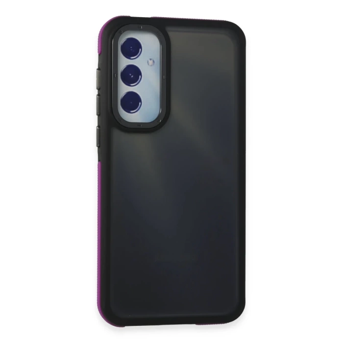 Newface Samsung Galaxy A55 5G Harvel Kapak - Derin Mor