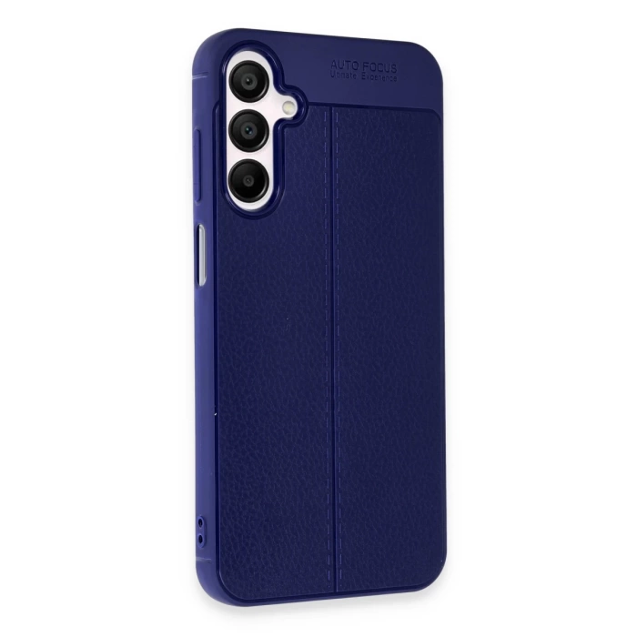 Newface Samsung Galaxy A55 5G Kılıf Auto Focus Kapak - Lacivert