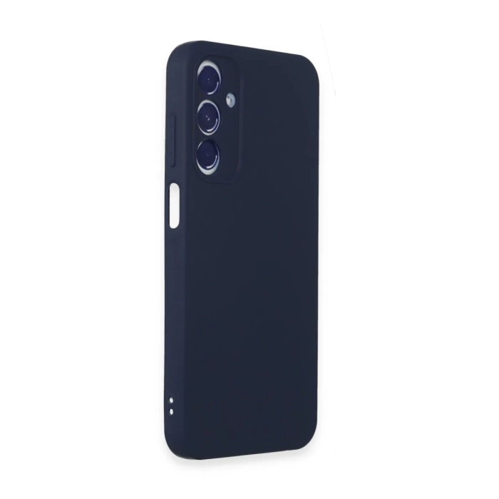 Newface Samsung Galaxy A55 5G Kılıf First Silikon - Lacivert