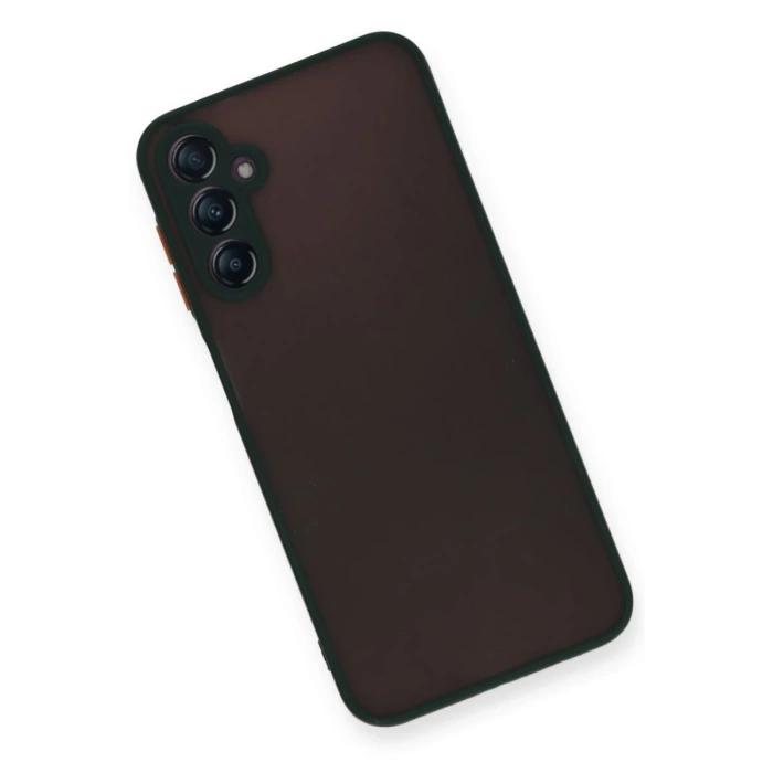 Newface Samsung Galaxy A55 5G Kılıf Montreal Silikon Kapak - Siyah