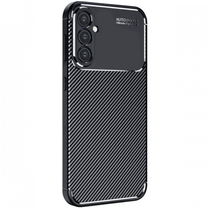 Newface Samsung Galaxy A56 Kılıf Auto Focus Karbon Kapak