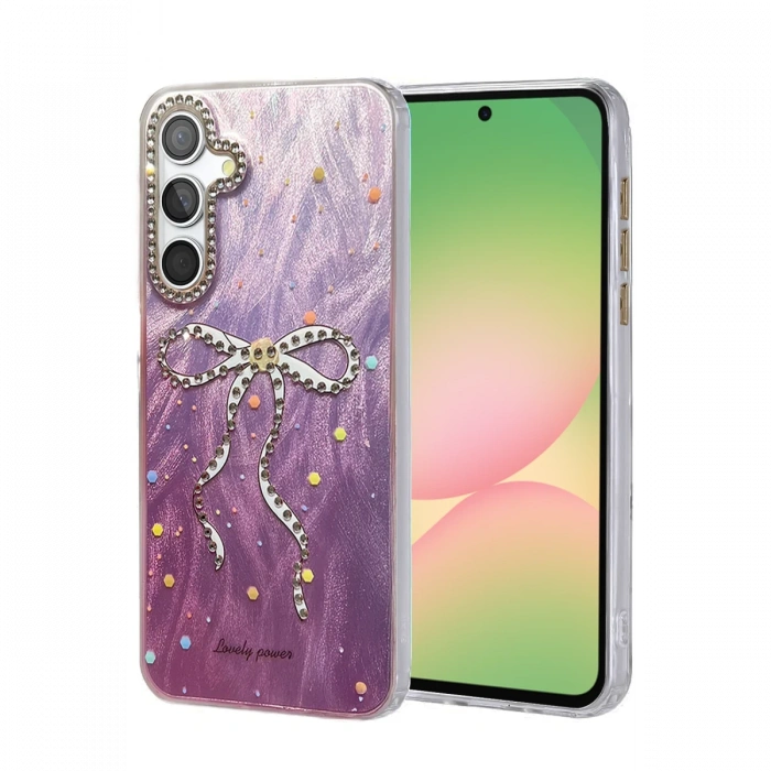 Samsung Galaxy A56 Kılıf Blade Aynalı Desenli Kapak