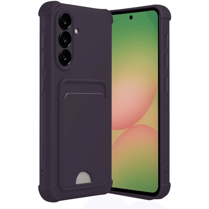 Newface Samsung Galaxy A56 Kılıf Kelvin Kartvizitli Silikon